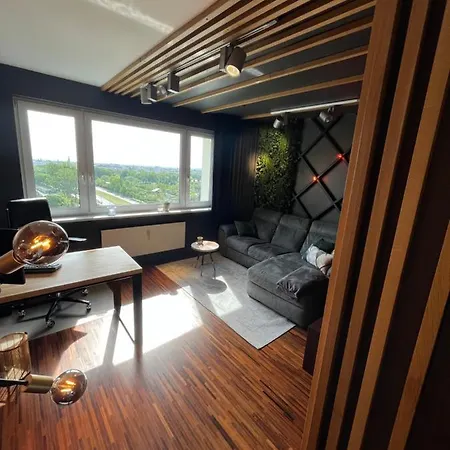 民宿 Z Widokiem - Blablaflat Santocka 什切青